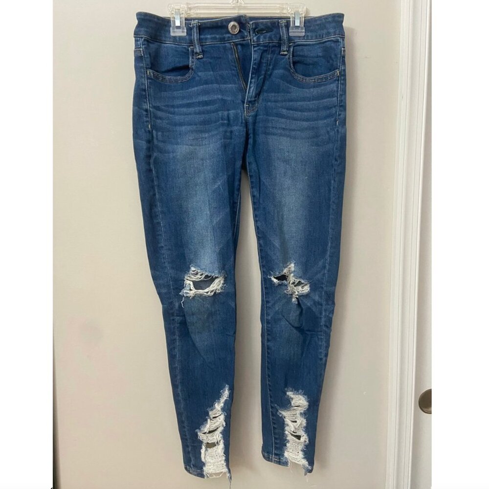 American Eagle Ripped Skinny Jeans